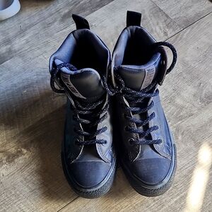 Converse Leather High Top Sneakers